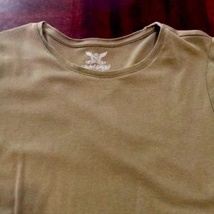 Juniors Faded Glory Olive top size L